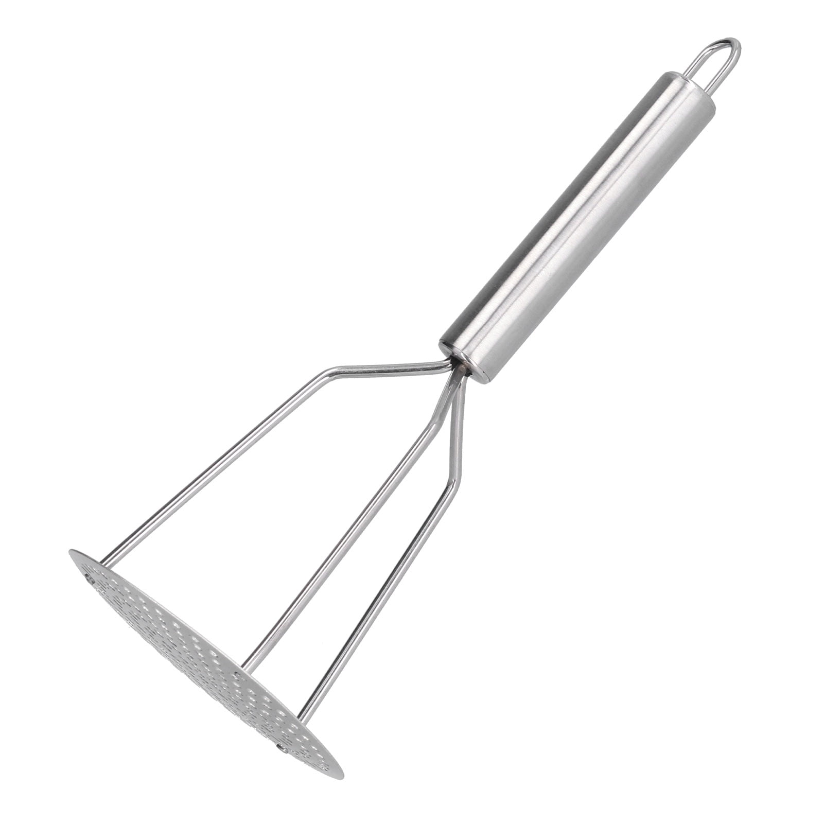 Potato Mashers, Heavy Duty Stainless Metal Potato Ricer With NonSlip