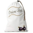 thumbnail image 1 of Potato Onion Storage Bag, Drawstring Closure Garlic Storage Bags, Side Zipper Design, Canvas Potato Onion Storage Sack With Blackout Liner for Pantry Shopping Storage,B, 1 of 9