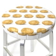 thumbnail image 1 of Potato Pattern cartoon Round Bar Stool Seat Covers, Elastic Round Chair Cover Stool Seat Slipcover Bar Stool Cushions Round Pad for 12-14 inch, 1 of 5