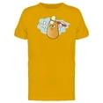 thumbnail image 1 of Potato Peeling Himself T-Shirt Men -Image by Shutterstock, Male XX-Large, 1 of 2