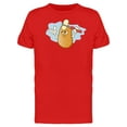 thumbnail image 1 of Potato Peeling Himself T-Shirt Men -Image by Shutterstock, Male x-Large, 1 of 2