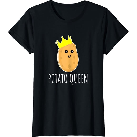 Potato Queen Shirt Cute Potato T-shirt