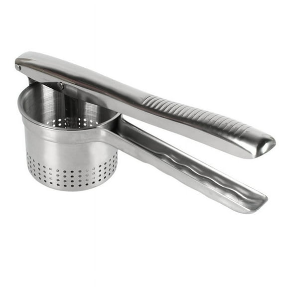 Potato Ricer,Heavy Duty Stainless Steel Ricer for Mashed Potatoes, Masher Kitchen Tool with Ergonomic Handle