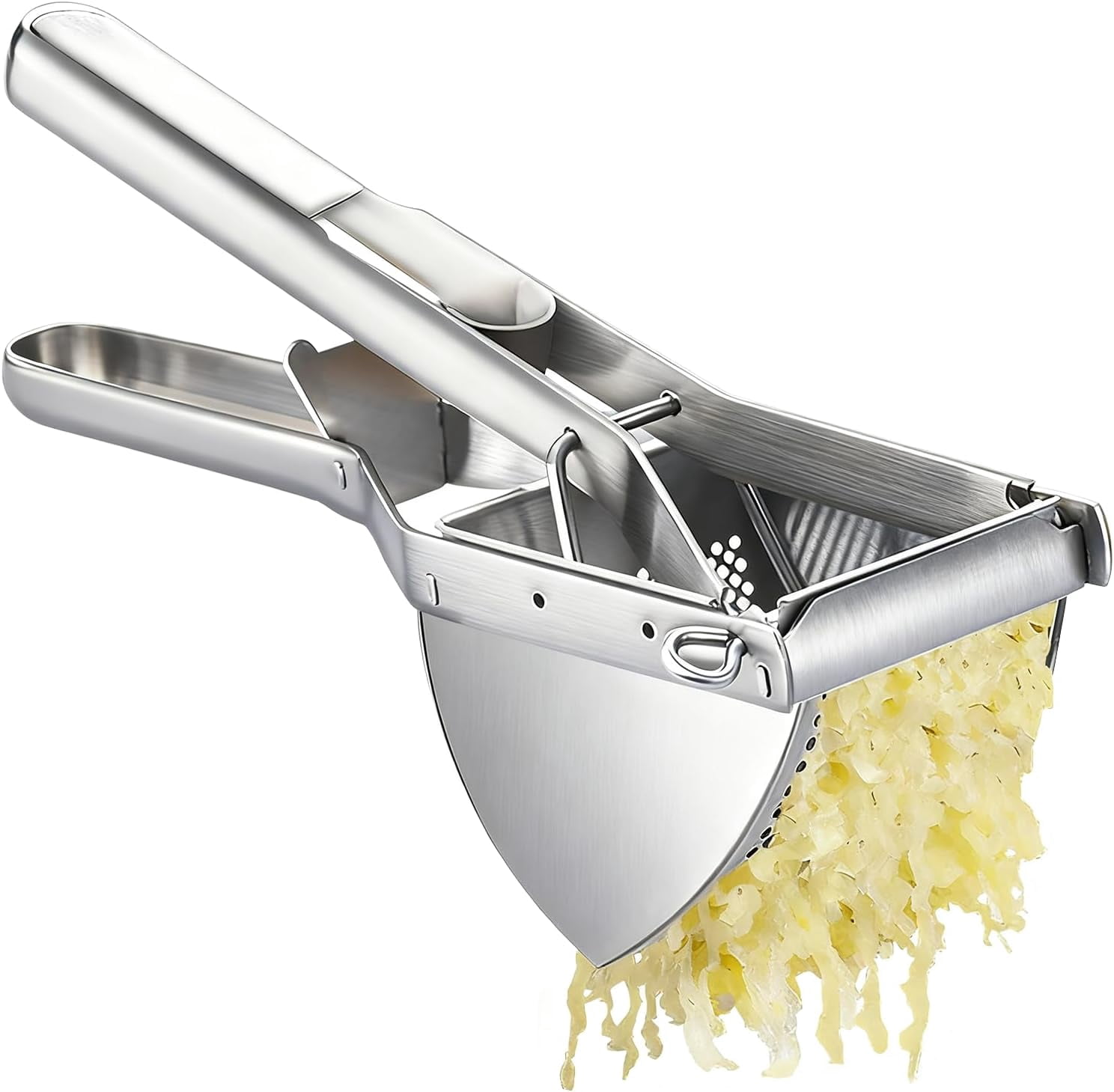 Potato Ricer, Large 22oz Potato Ricer Potato Masher Stainless Steel ...