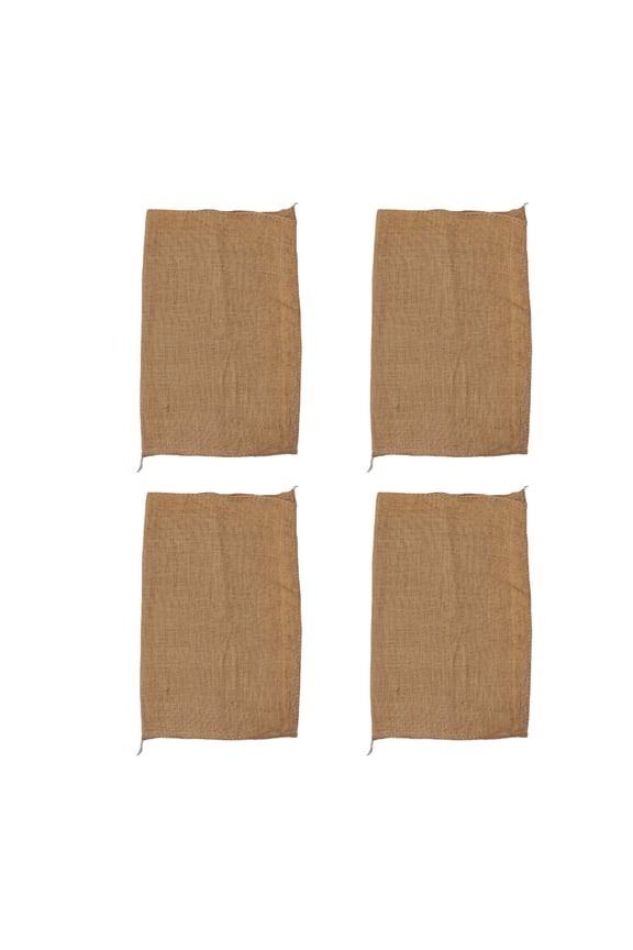 Potato Sack Race Bags, Natural Jute Burlap Bags for Outdoor Games, Field Day Activities, Plant Protection Covers, Reusable Breathable Craft Bags, Set of 4 or 5