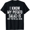 thumbnail image 1 of Potato Salad T-ShirtPotato Salad GiftsMen's and women's short-sleeved pure cotton shirts, 1 of 6