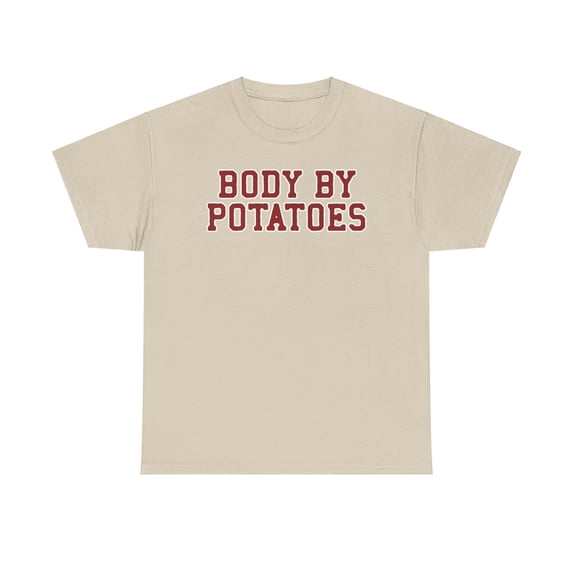 Potato Shirt Gifts Tshirt Crew Neck Short Sleeve