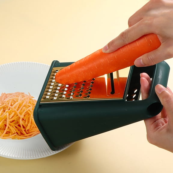 Potato Slicer Vegetable Chopper Kitchen Grater Food Shredder Mandoline for French Fries and Hash Browns, Dishwasher Safe Compact Design