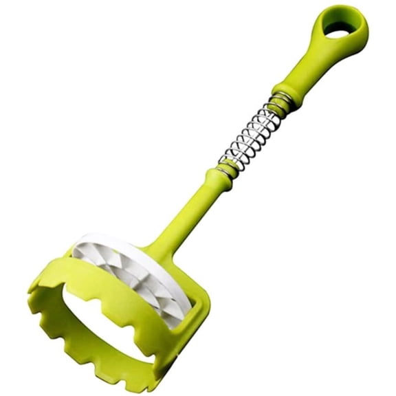 Potato Smasher, Pump-Action Potato Masher, Manual Press Potato Mashing Kitchen Gadget Tool