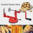 thumbnail image 1 of Potato Spiral Cutter Recent Orders Tornado Twisted Curly Fry Cutter Potato Slicer Hand Crank Spiral Potato Cutter With Suction Base for Carrots Cucumbers Potatoes, 1 of 7