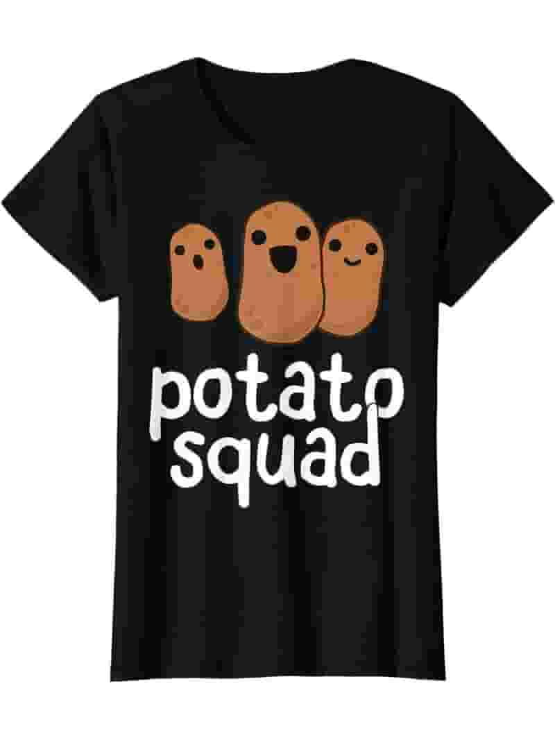 Potato Squad - Funny Potato Shirt, Potatoes Vegetarian Gift Potato Squad - Funny Potato Shirt, Potatoes Vegetarian Gift