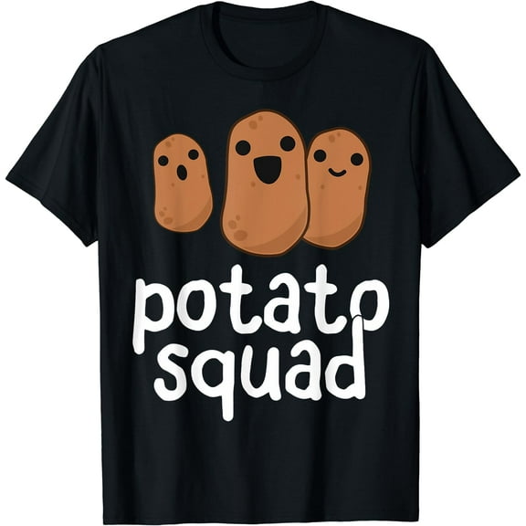 Potato Squad - Funny Potato Shirt, Potatoes Vegetarian Gift T-Shirt