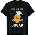 thumbnail image 1 of Potato Squad Potatoes Vegetable Lover Vegans Vegetarian T-Shirt, 1 of 3