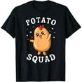 thumbnail image 1 of Potato Squad Potatoes Vegetable Lover Vegans Vegetarian T-Shirt, 1 of 3