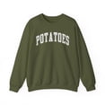 thumbnail image 1 of Potato Sweatshirt Gifts Crew Neck Shirt Long Sleeve Unisex, 1 of 7