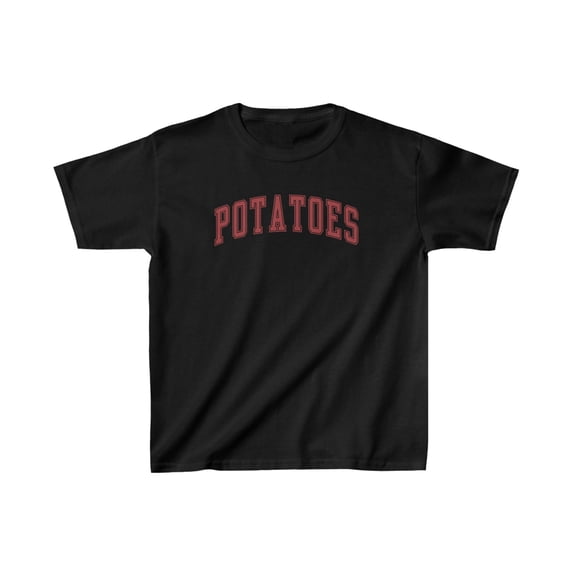 Potato Thanksgiving Dinner Christmas Kids Shirt Gifts Youth Tee Tshirt