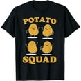 thumbnail image 1 of Potatoes Funny Potato Squad Food T-Shirt, 1 of 5