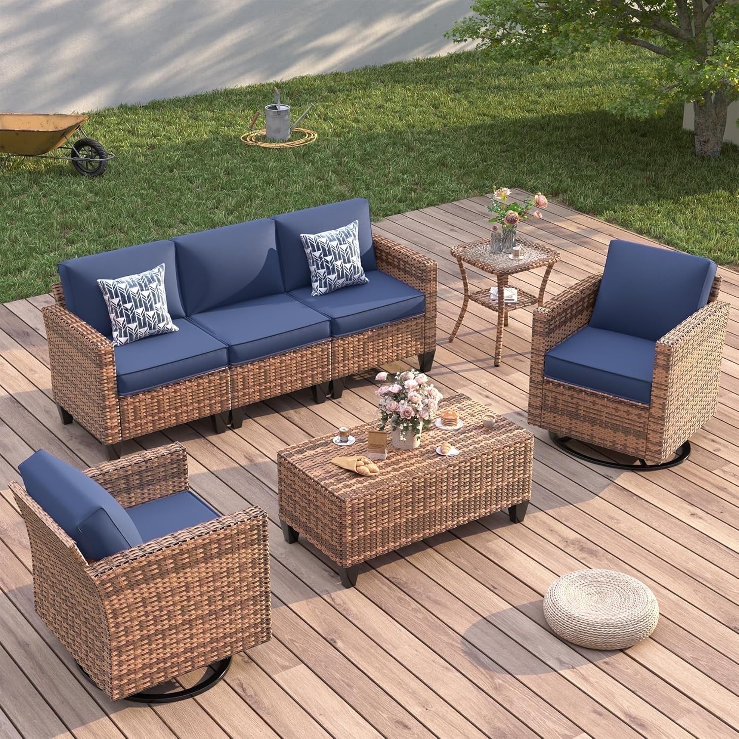 Waterproof patio furniture discount