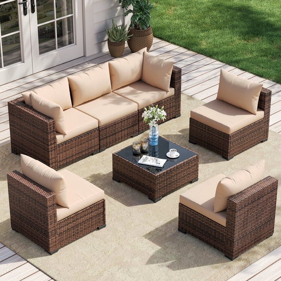 Patio Sectional Set