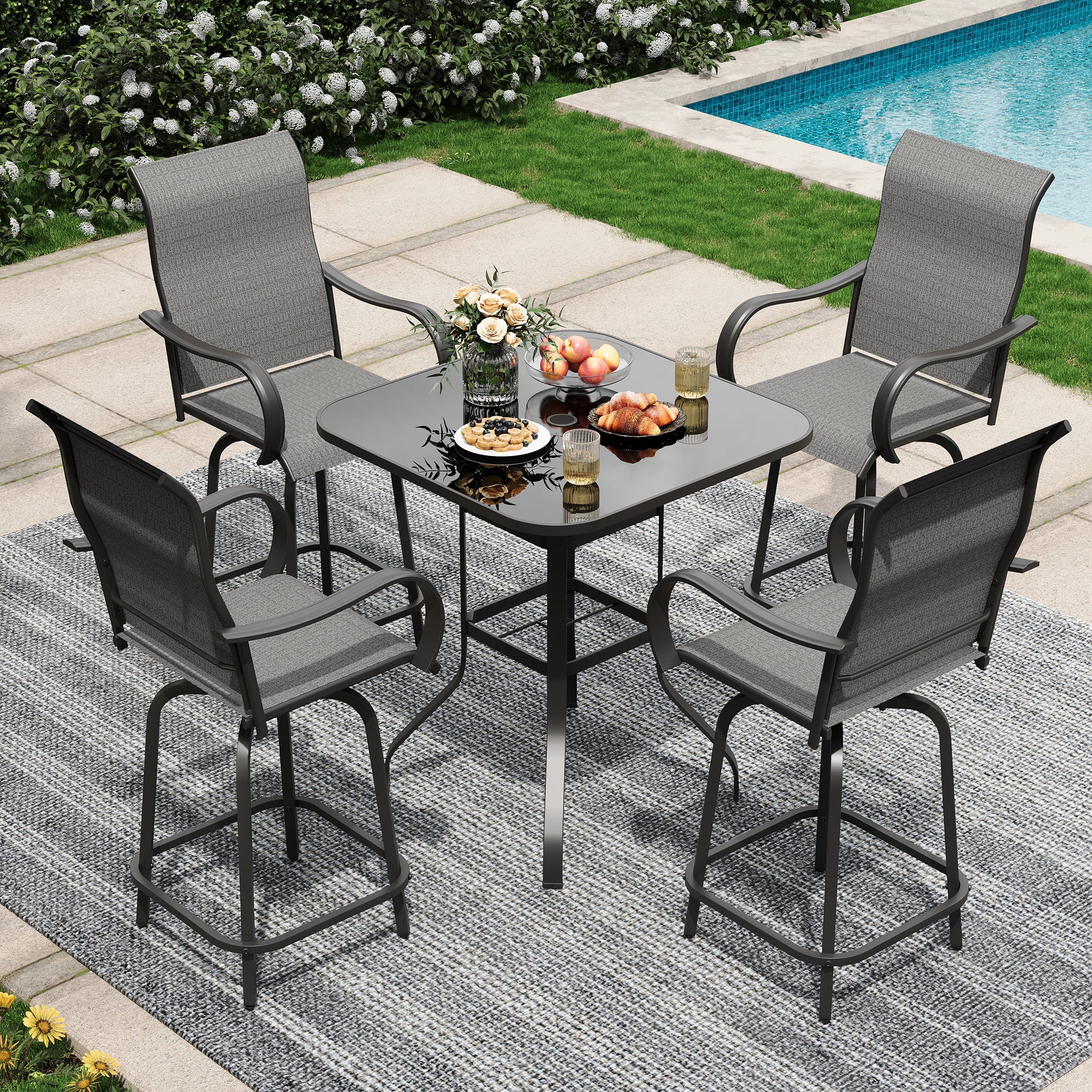 Walmart outdoor stools hotsell