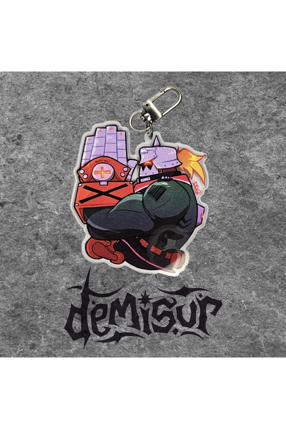 Potemkin Acrylic Charm | Fighting Game Keychain | Guilty Gear | GGST (1 keychain)