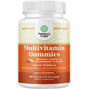 Potent Daily Multivitamin Gummies for Adults - Wellness Blend of Vitamin D A C E B12 Zinc and Biotin - Adult Vitamin Gummy for Energy and Immunity - Non-GMO Gluten Free and Halal - 180 Gummies