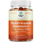 Potent Daily Multivitamin Gummies for Adults - Wellness Blend of Vitamin D A C E B12 Zinc and Biotin - Adult Vitamin Gummy for Energy and Immunity - Non-GMO Gluten Free and Halal Gummies 30 Count