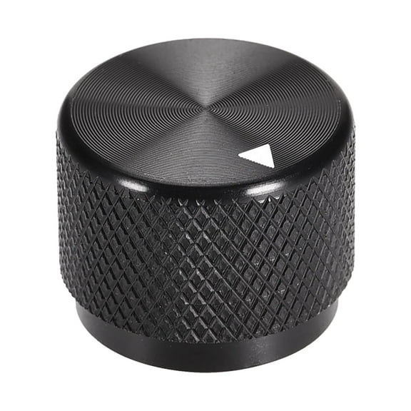 Potentiometer Finish Black Aluminum Volume Control Knobs for Amplifier Guitar