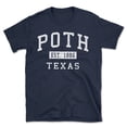 thumbnail image 1 of Poth Texas Classic Established Men's Cotton T-Shirt, 1 of 1