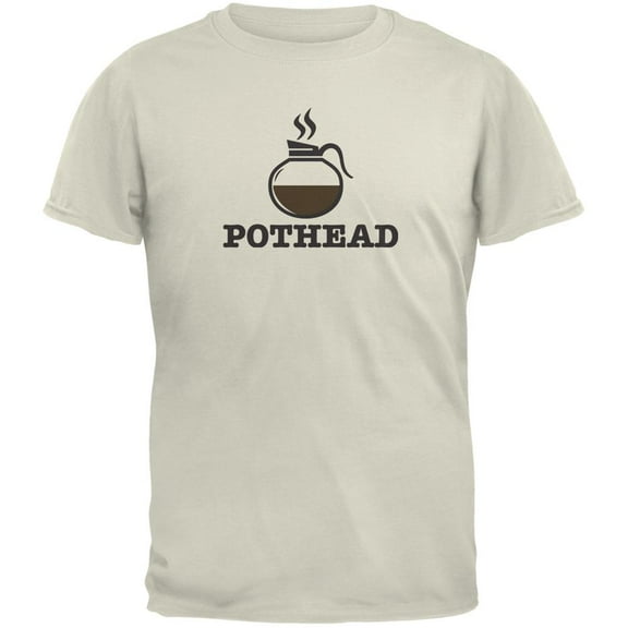 Pothead Natural Adult T-Shirt - 2X-Large