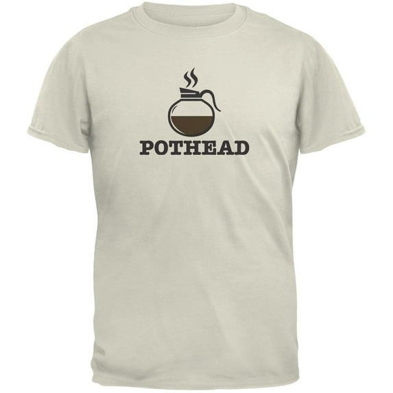 Pothead Natural Adult T-Shirt - 2X-Large