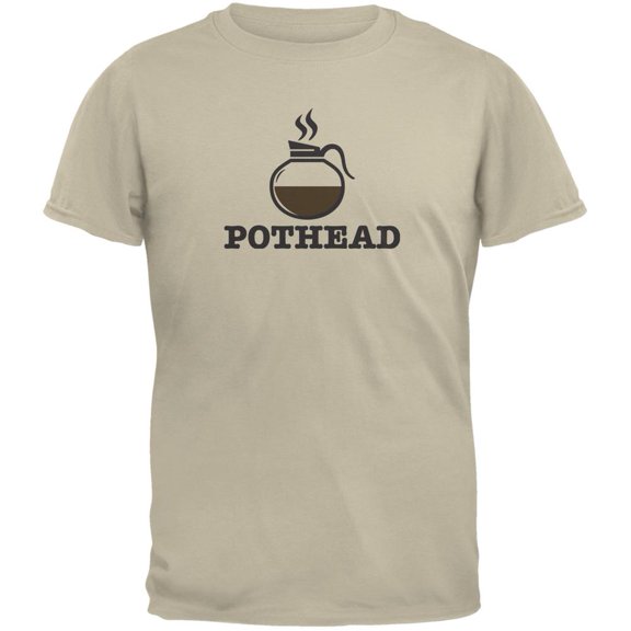 Pothead Sand Adult T-Shirt - Large