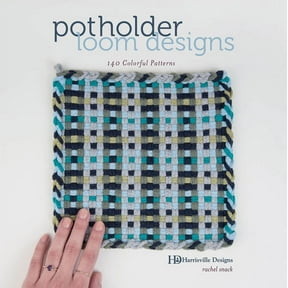 Potholder Loom Designs: 140 Colorful Patterns, (Paperback)