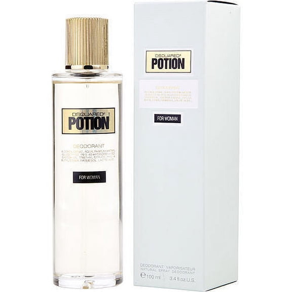 Dsquared2 Potion Deodorant Spray for Women, 3.4 oz / 100ml