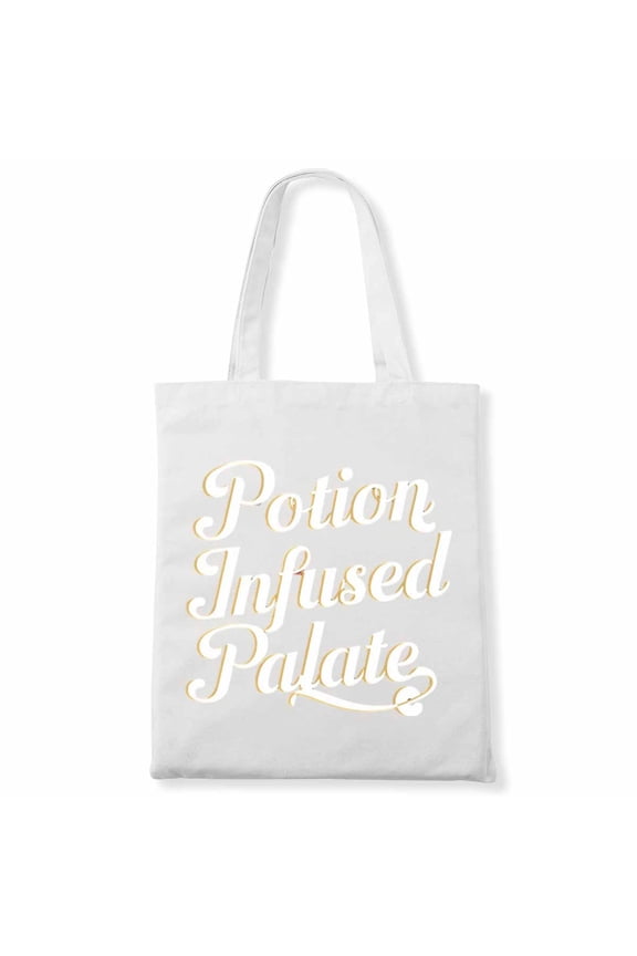 Potion Infused Palate Funny Halloween Canvas Tote 1Pc