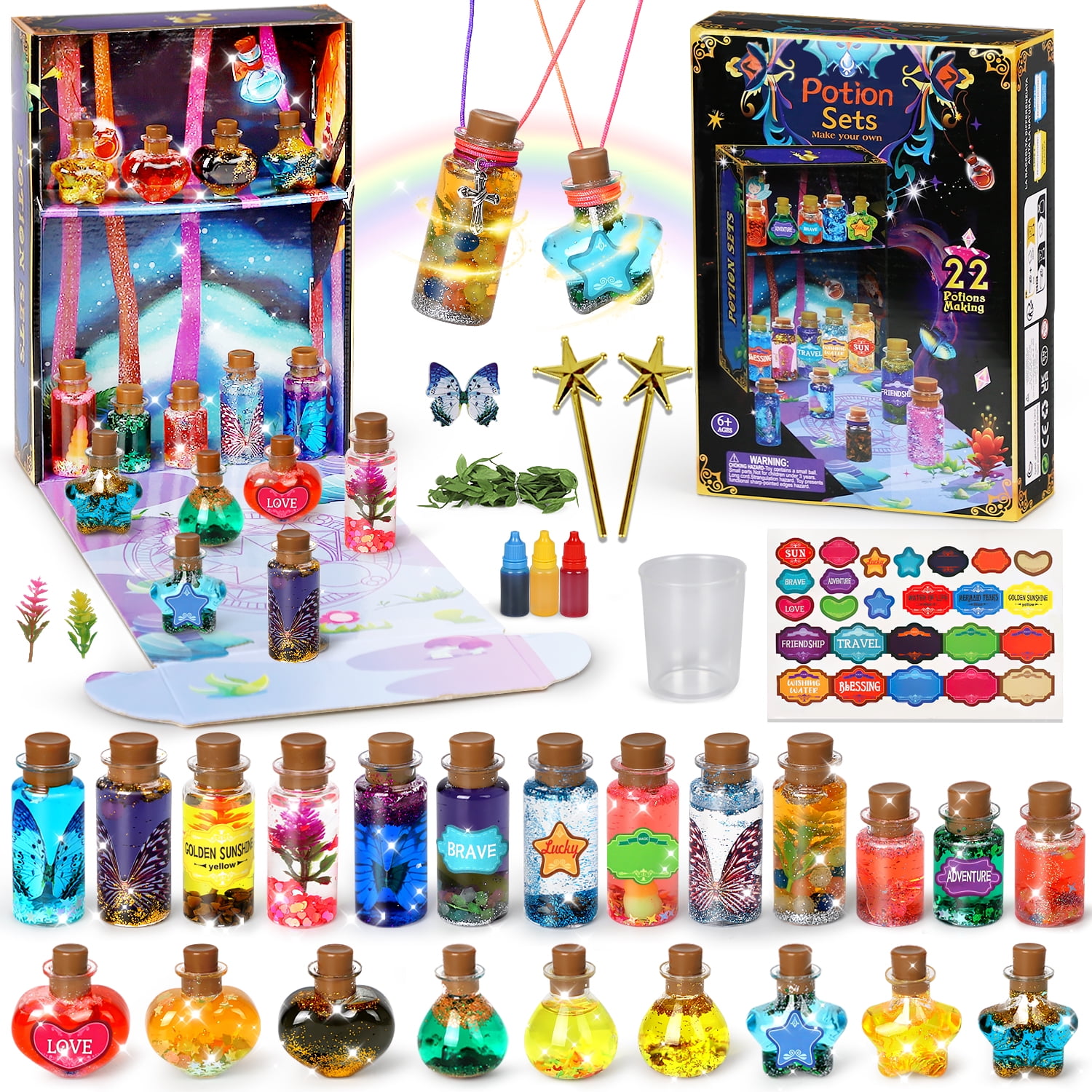 Potion Kits for Kids, Kids Potion Making Kit for 6 7 8 9 10 Year