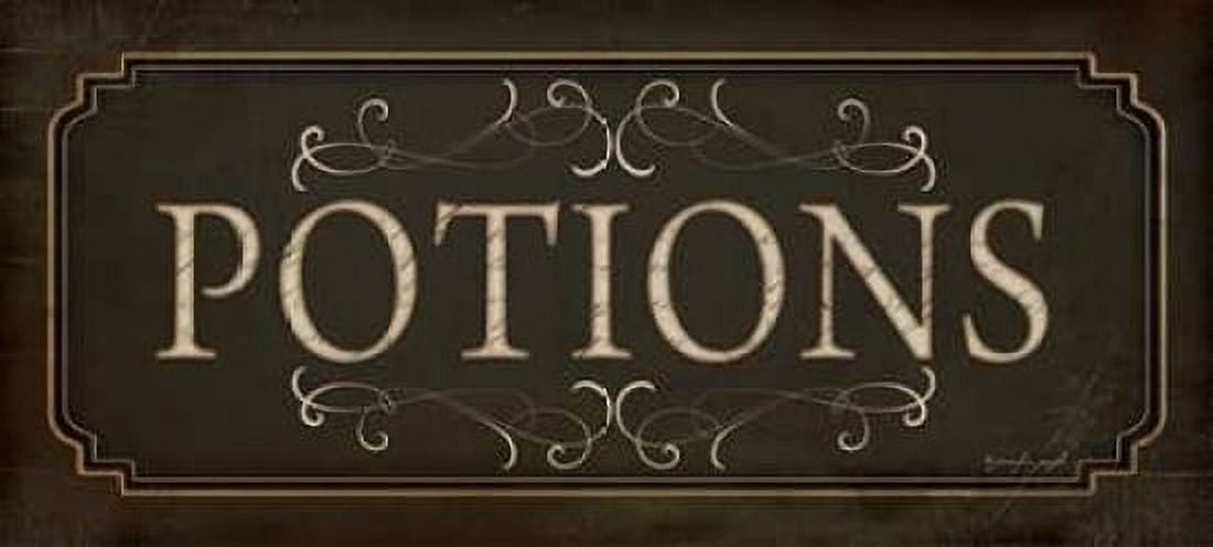 Potions Canvas Art - Jennifer Pugh (24 x 48)