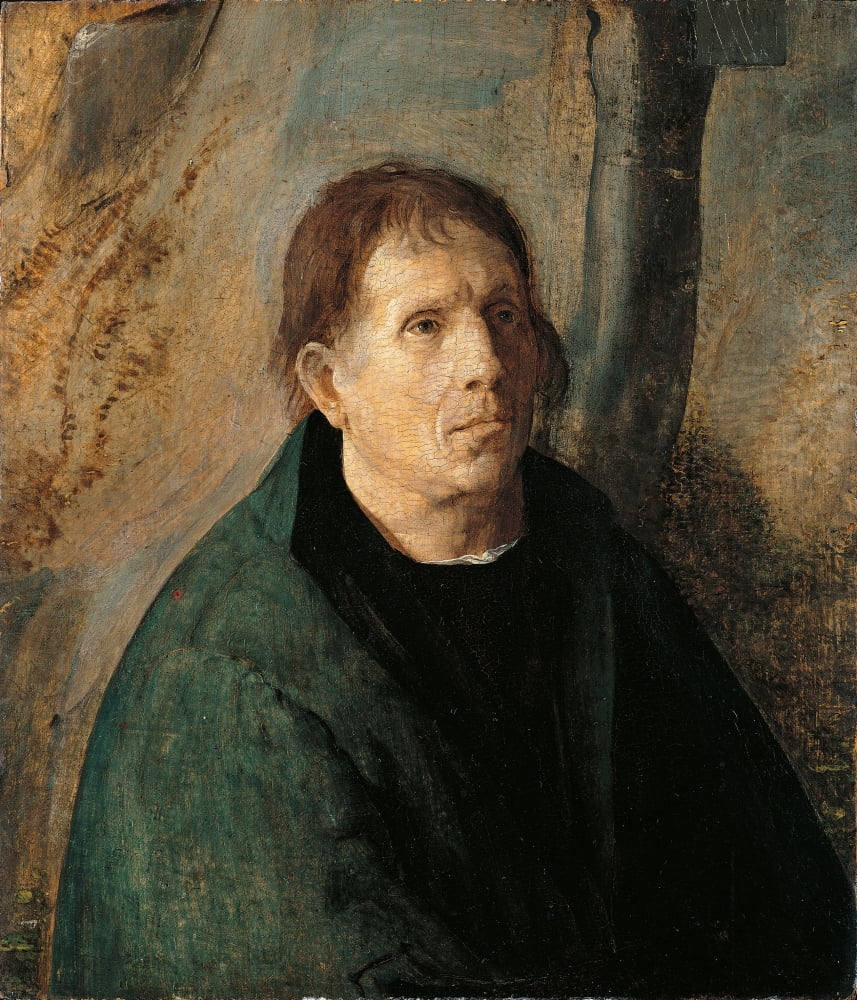 Potrait Of A Man Canvas Art - (24 x 36)