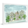 thumbnail image 1 of "Potrero Hill San Francisco" Framed Painting Print, 1 of 4