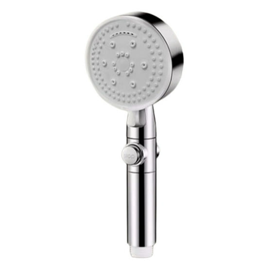 Potrochi High Pressure Handheld Shower Head with Powerful Shower Spray against Low Pressure Water Supply Pipeline, Multi-functions, Bracket, Flow Regulator, Spray Modes Handheld Shower