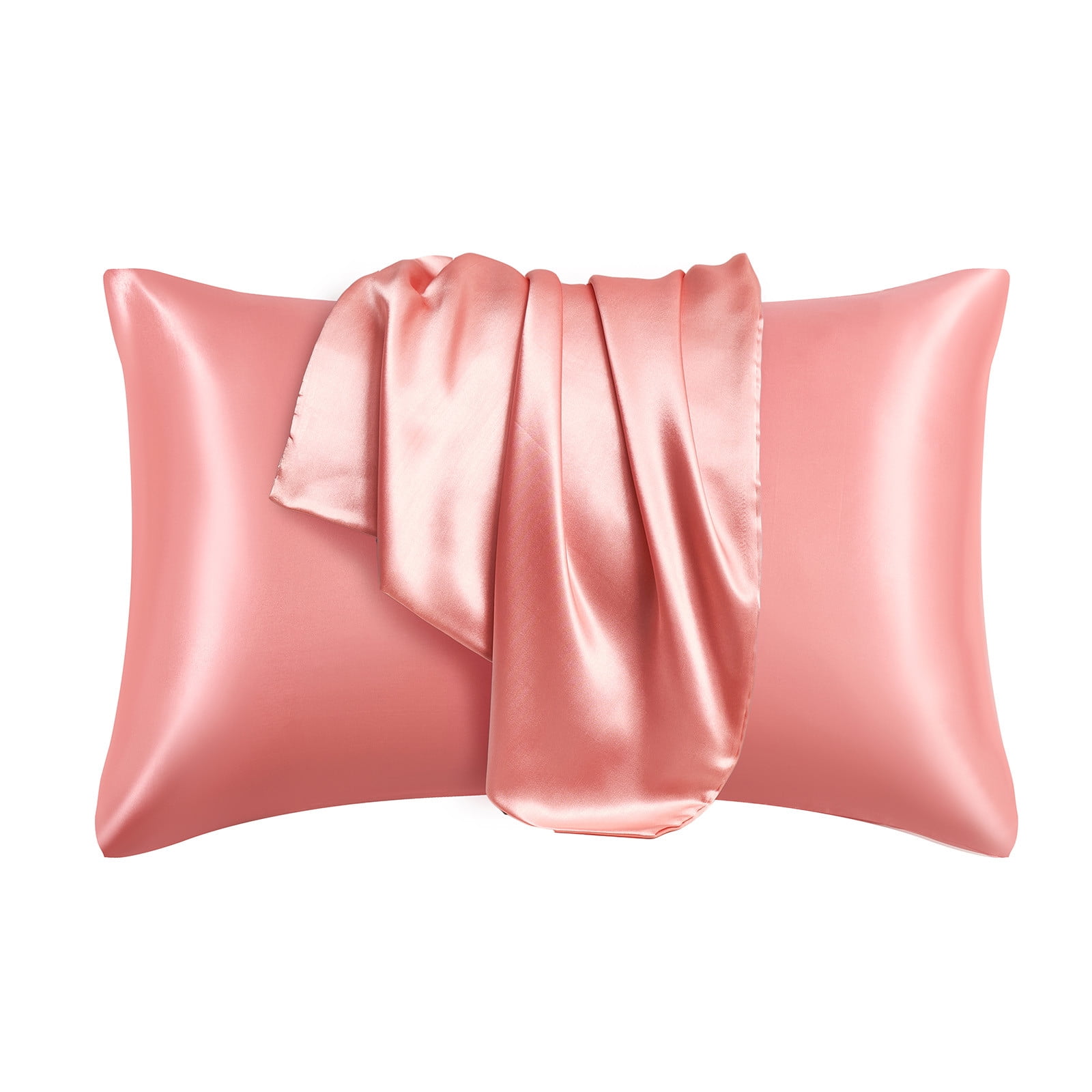 Potrochi ShopBedding Satin Pillowcase for Hair and Skin Silk Pillowcases 2 Pack, Luxury Satin