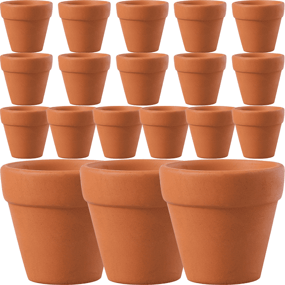 Mini Terracotta Clay Pots Flower Planter Ceramic Container for Bonsai Nursery Garden Flowerpots