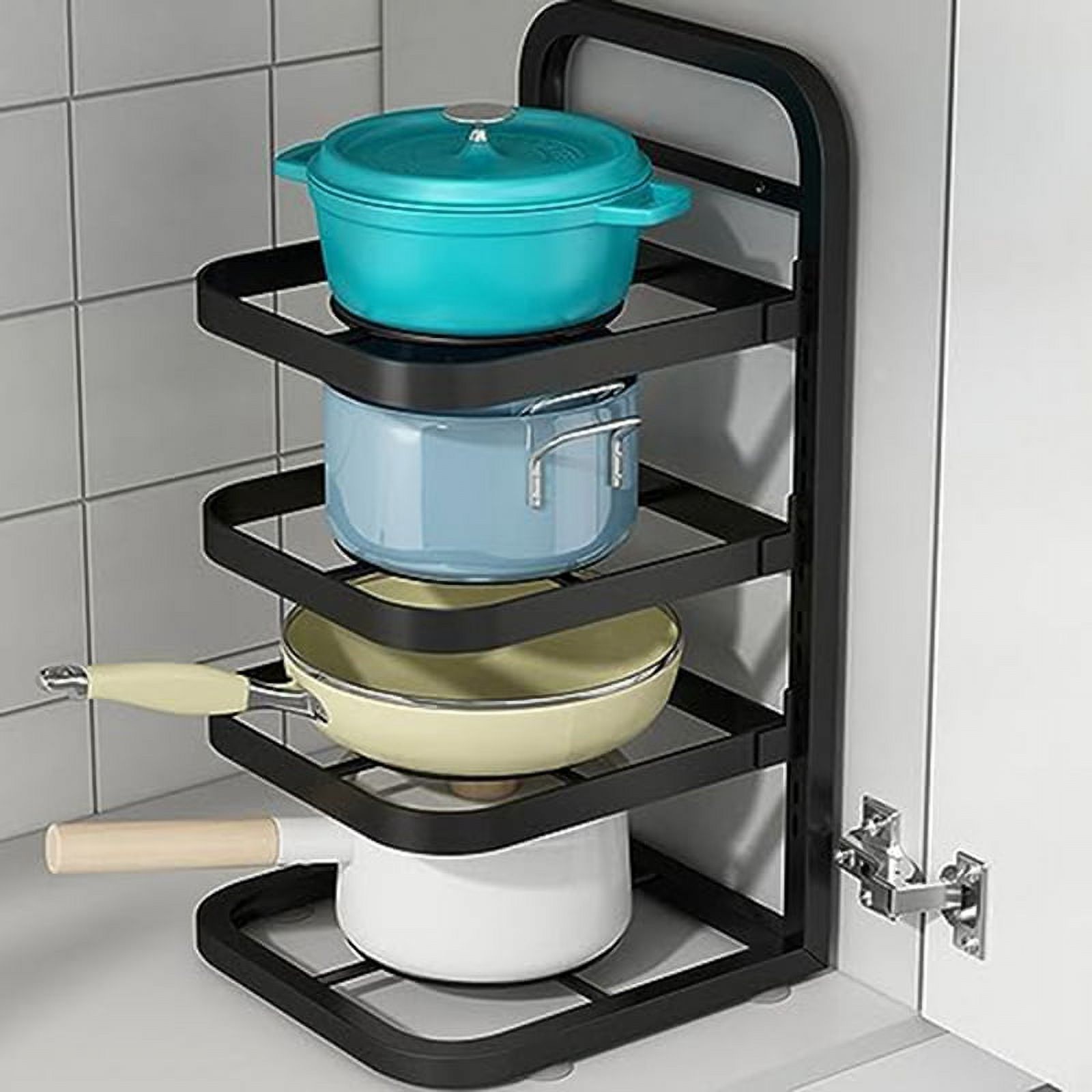 Pots and Pans Organizer Pot Rack Pan Holder for Under