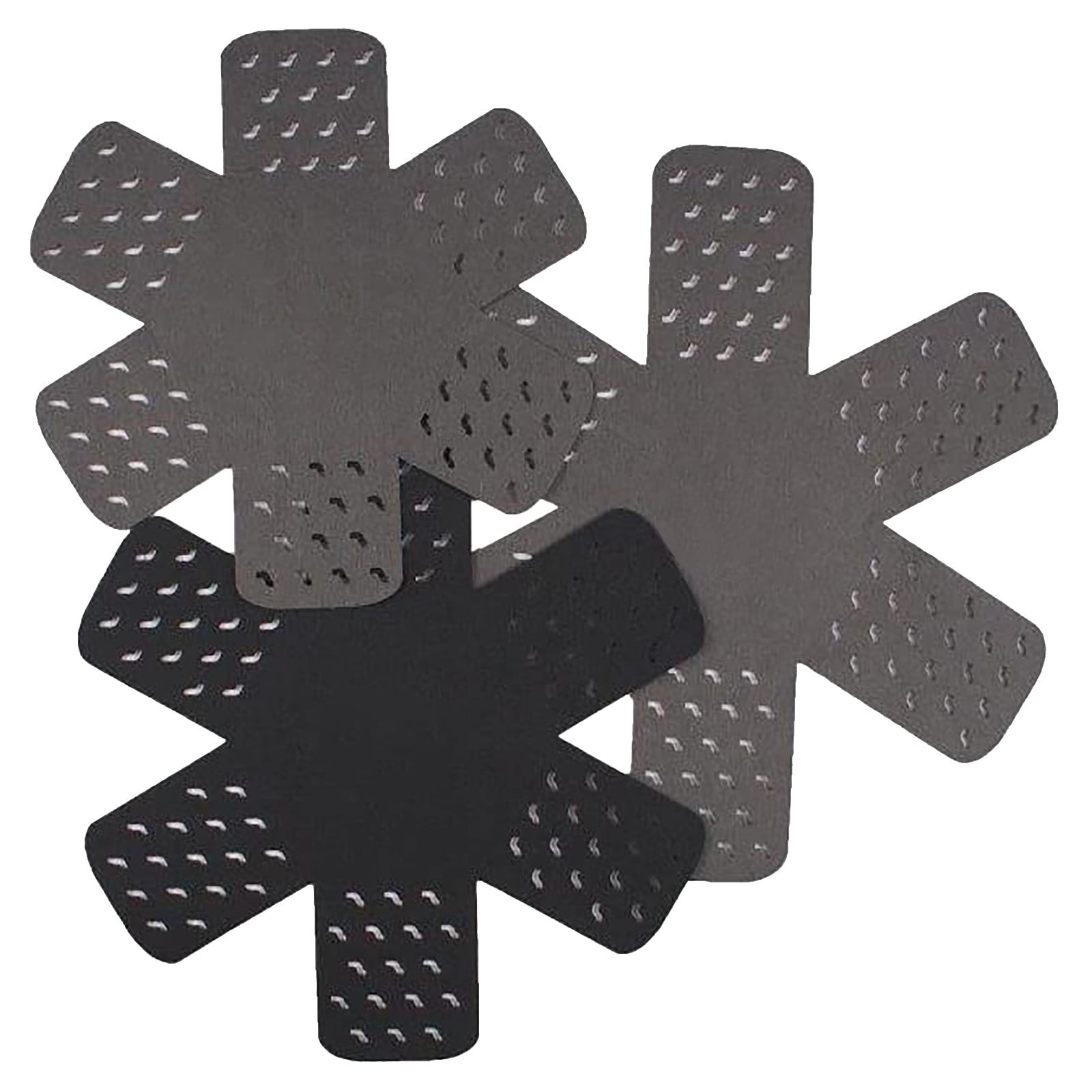 Pots and Pans Protectors Set of 3 and 3 Different Size Green Pot