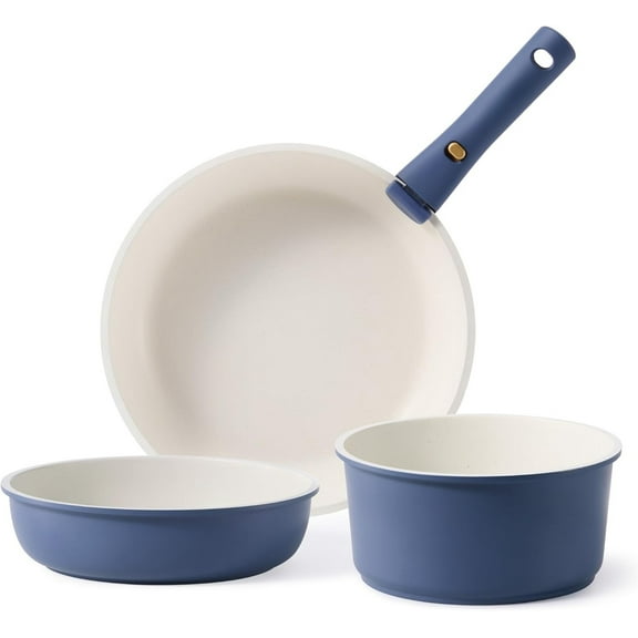 Pots and Pans Set Non stick,Cookware Set Detachable Handle,kitchen essentials,RV kitchen pot and pan,Induction Cookware