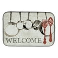 thumbnail image 1 of Pots and Pans Welcome Dish Drying Mat, 1 of 7