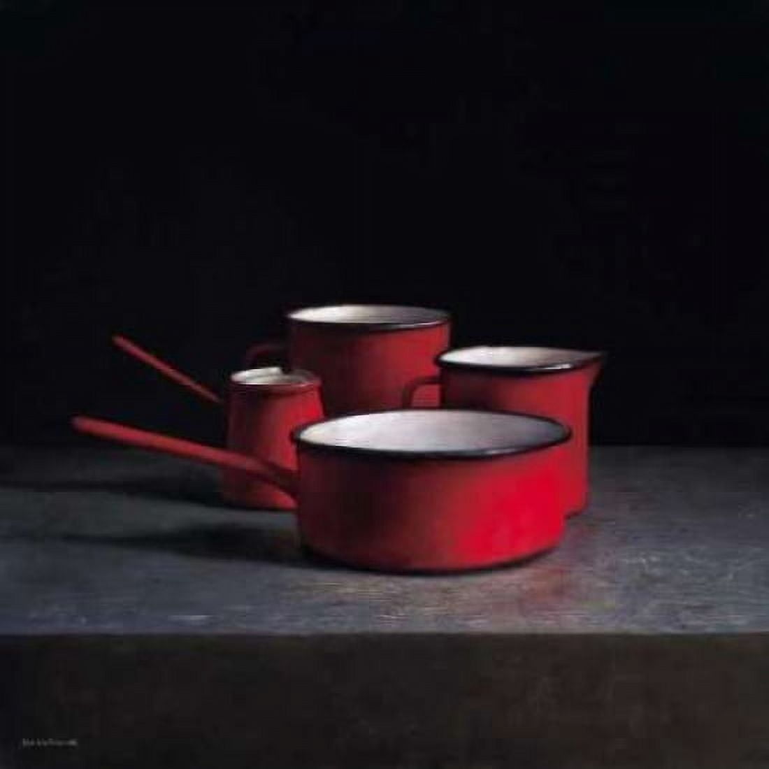 Pots and pans I Canvas Art - Jos van Riswick (24 x 24)