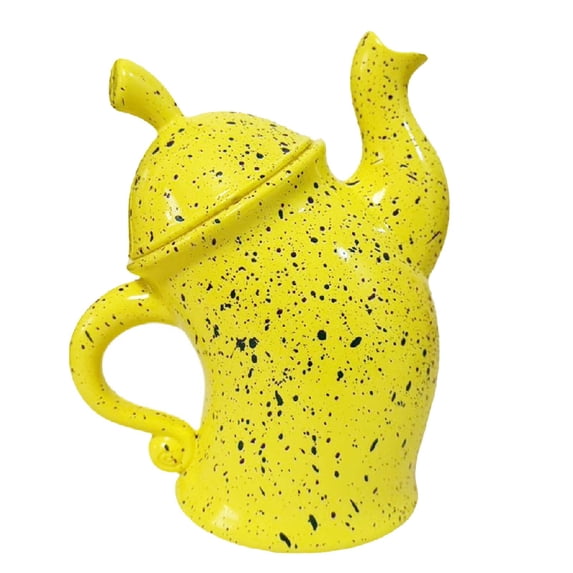 Pots and jars with attitude, large-capacity interesting storage jars, loly storage jars suitable for kitchen countertops, ideal for coffee, tea, spices, etc., with sealed cors.