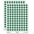 thumbnail image 1 of Potsticker Crab Rangoon Dumpling Chinese Food 200+ Round Stickers - Gloss Finish - 0.50" Size - Dark Green, 1 of 7