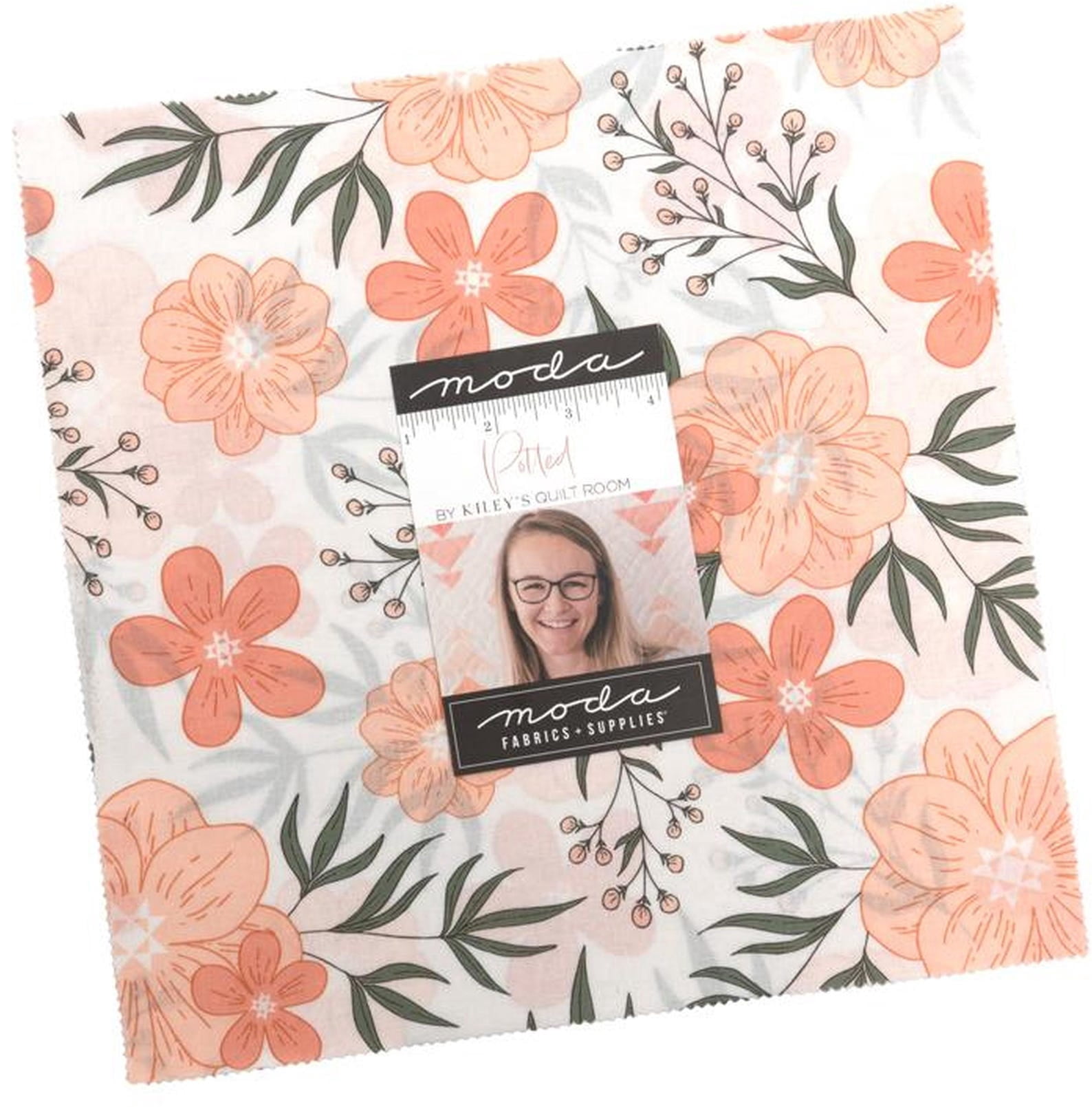 Moda -Potted Layer Cake by Kiley's Quilt Room 42 pcs